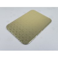 C-Flute Gold Scalloped Pads - 1/8 Sheet