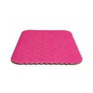 D/W Pink Scalloped Cake Pads - Full sheet