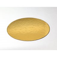 Gold Die Cut Cake Circles - 6"